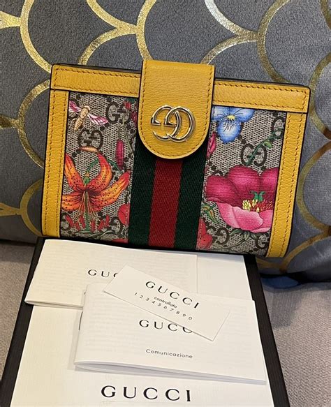 women gucci passport holder|gucci wallet with coin pouch.